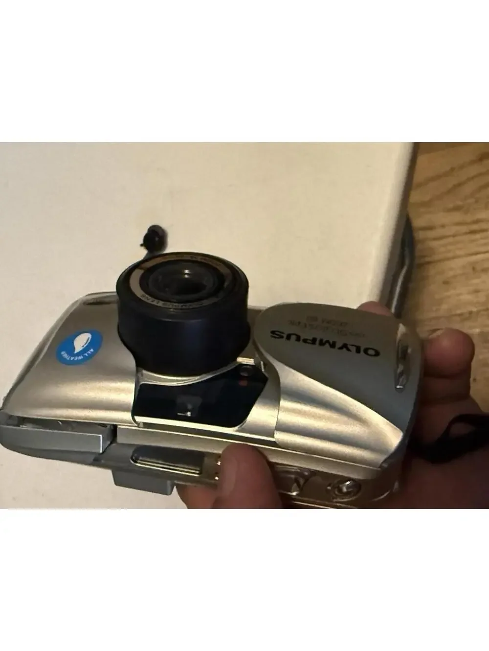 Olympus Infinity Stylus Epic Zoom 80 35mm Film Camera, Not Working ( Read)